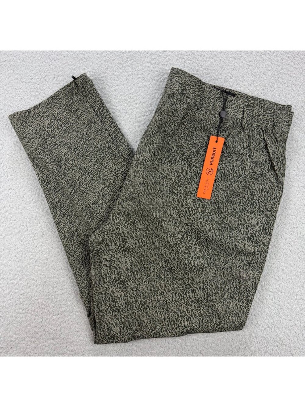 Rag & Bone Pants Men XXL 2XL Grey Black Zander Track Dribble Camo Nylon Elephant